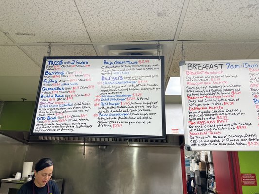 Chely’s Mexican Grill menu 1